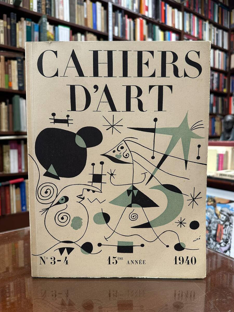 REVUE CAHIERS D’ART Number 3-4. Año 1940.