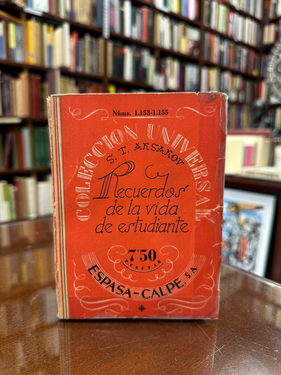 Recuerdos de la vida de estudiante