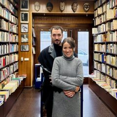 visitas-libreria-dedalus-madrid-calle-los-madrazo-26-madrid-andrea-y-francisco